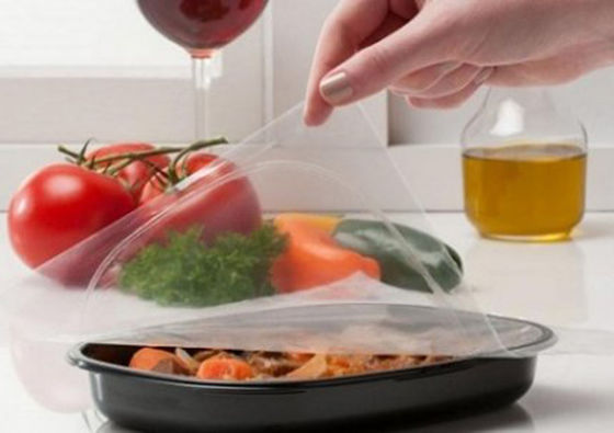 Kingred Hochbarriere-Antibeschlag-Heißsiegelfolie, Deckelfolie für die Verpackung von Lebensmitteltabletts