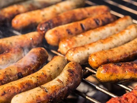 Kollagen-Wursthüllen natürlichen Ursprungs in Lebensmittelqualität mit einheitlicher Größe für Hot-Dog-Produkte