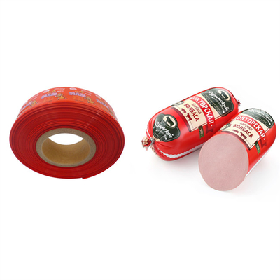 Probe kostenlos Großhandel Custom Flexographie Druck Hochbarriere Wurst Gehäuse für Fleischwurst