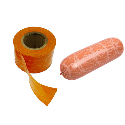 Dampfgekochte Retort Farbiger Rolltyp Flexographie Druck Kunststoff Wurst Gehäuse für Hotdog