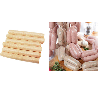 15 mm Speisewurstgehäuse Naturfarbe Kollagengehäuse für Windwurst