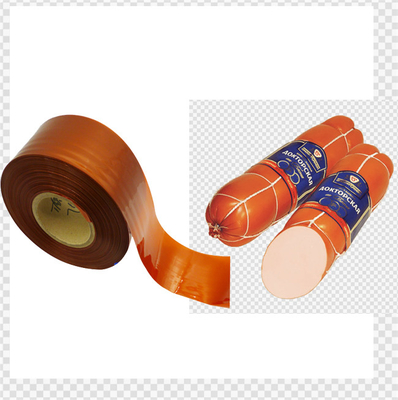 Dampfgekochte Retort Farbiger Rolltyp Flexographie Druck Kunststoff Wurst Gehäuse für Hotdog
