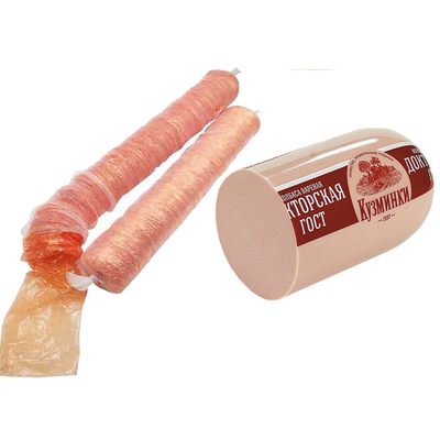 Flexographie für Lebensmittel-Logo Druck künstlicher Wurstgehäuse für Wurst