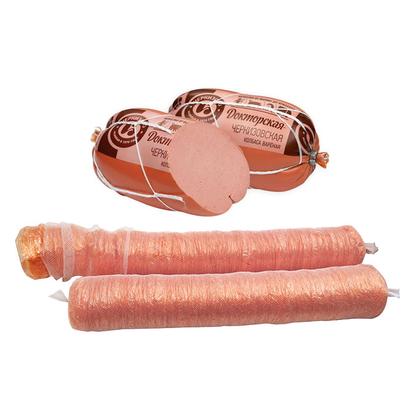 Gute Durchlässige Durchsichtige Würstchenhülle für Fischfleisch