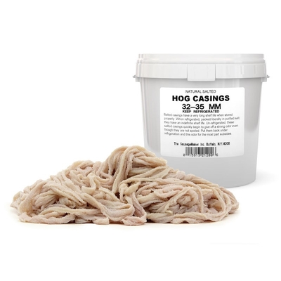 Nahrungsmittelqualität AA/A/B 90 Meter pro Händchen Salz-Natur-Schwein-Wurst-Hülsen