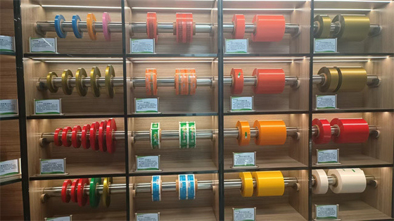 Customized LOGO Druck künstlicher PVDC-Wurstgehäuse für Lebensmittelverpackungen