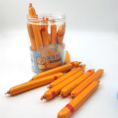 Custom Brand LOGO Druck PVDC Kunststoff Gehäuse für Wurst