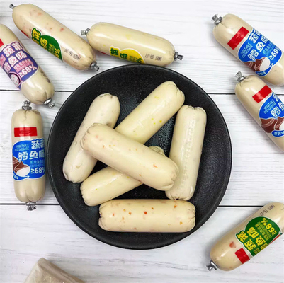 OEM LOGO Druck hohe Barriere Tränenstreifen PVDC Wurst Gehäuse