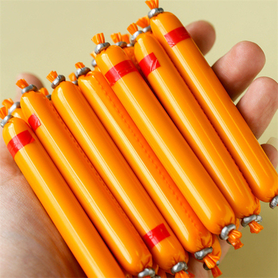 Customized LOGO Druck künstlicher PVDC-Wurstgehäuse für Lebensmittelverpackungen