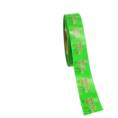 Custom LOGO Druck OEM Wurst Verpackungsmaterialien Grüne Farbe Wurst Kunststoffgehäuse