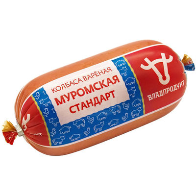 Künstliche Wurstschale farbenfrohe kundenspezifische Flexographie Druck Markenlogo Fleischverpackung Wurst Hülsen