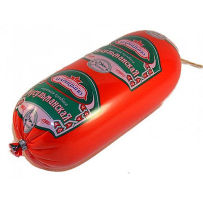 Red Color Polyamide Sausage Casing Shrinkable Nylon Casings With 5 Layers Co-extrusion For Meat Sausage Packaging