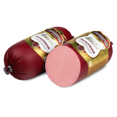 Kostenlose Probe Hohe Barriere Schnitte Flexographie Druck Logo Druck Polyamid Wurst Gehäuse für Wurst