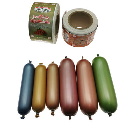 HALAL-zertifizierte, individuell mit Logo bedruckte Nylon-Wursthülle in Lebensmittelqualität für Fleischwürste