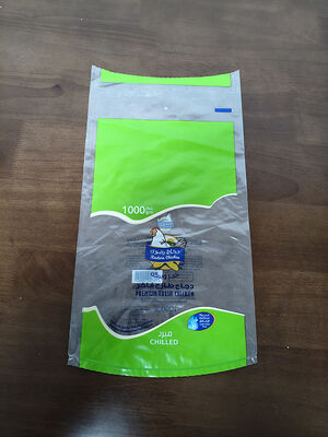 Passen Sie den Logo-Druck durchsichtige, wärmeschrumpfende, gefrorene Hühnerbeutel an