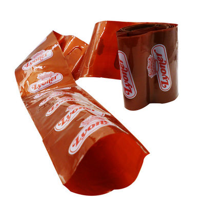 Große Größen-großer Durchmesser Logo Printed Disposable Sausages Casingss