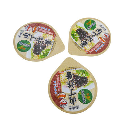 Kingred Laminate Alloy 8011 Spicy Sauce Die Cut Lids 10 Farbdruckfilm
