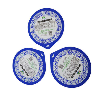 Stärke 75um stempelschnitt Farbdrucken des Aluminiumfolie-Deckel-10