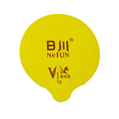 Logo Printeds 51mm Stärke der Heißsiegel-Folien-Deckel-35um-100um