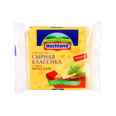 Das transparente Druckkäse-Verpacken der Lebensmittel sackt Stärke 45um-100um ein