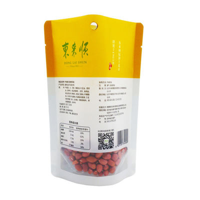 Kingred-Nahrungsmittelverpackungsmaterialien 275mm*190mm stehen oben Nahrungsmitteltaschen