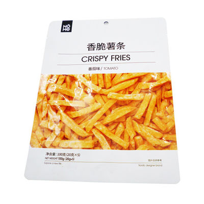 Das Stickstoff-sättigende Speise-Verpacken sackt knusperige Aluminiumfolie der Fischrogen-100g steht oben Beutel ein