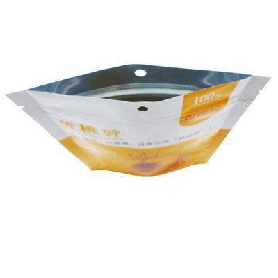 Trockenfrüchte-Nahrungsmittelverpackungsmaterialien, die 100g VMPET STREICHELN, stehen herauf Reißverschluss-Taschen