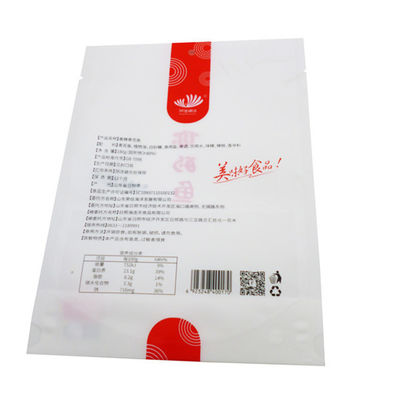 Biologisch abbaubarer Standbeutel von Kingred, transparentes Fenster, Verpackungsbeutel für Tee, Kaffee, Snacks