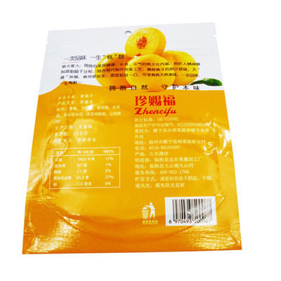 Kingred Dauerhafte 100g Trockenfrüchte Vakuum Versiegelung Plastikbeutel Custom Logo