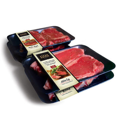 Lebensmittelverpackungsfolie mit hoher Barriere und guter Transparenz für frisches Fleisch