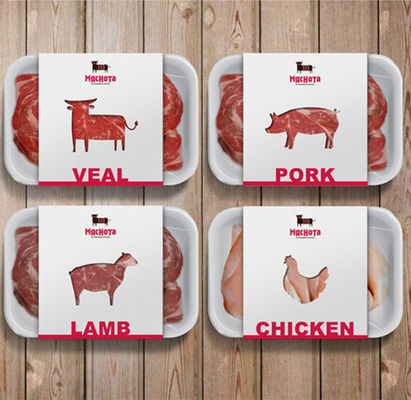 Leicht abschälbare Hochbarriere-Hitzeversiegelungsfolie für kaltes Fleisch