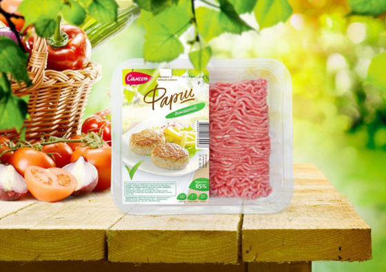 Leicht abschälbare Hochbarriere-Hitzeversiegelungsfolie für kaltes Fleisch