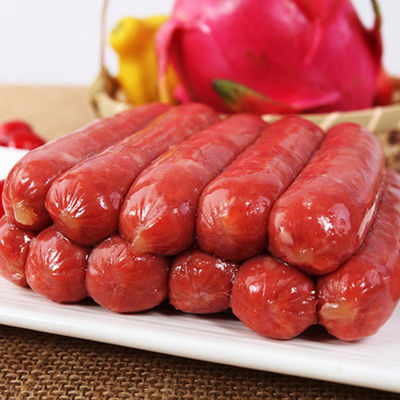 24 mm Speisewurstgehäuse natürliche Farbe geräuchertes Kollagengehäuse für geräucherte Wurst