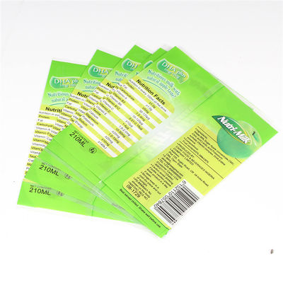 Glatter Matte Printed Bottle Labels-HAUSTIER Psychiaters-Ärmel-Film