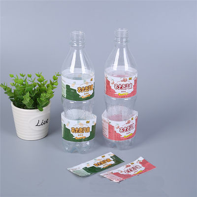 Soem, das ODM Flasche druckte, beschriftet pp., Ärmel-Aufkleber für Flaschen zu schrumpfen