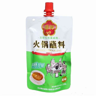 Kingred-Logo gedruckt Lebensmittelqualität 250 ml Stehen Sie auf Saft Spülbeutel Tasche Hersteller
