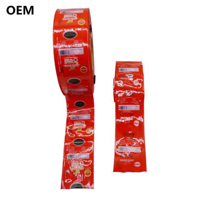Customisierte OEM-Markenlogo-Druck-Food-Grade-PVDC-Wurst-Hülle-Film