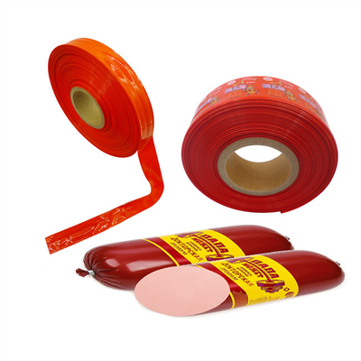 Farbige Flexographie mit hoher Schrumpfung Druck Nylon-Wurstgehäuse für hausgemachte Wurst