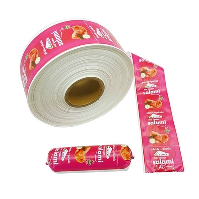OEM-Flexographie-Druck Custom-Logo Wurst Verpackung Kunststoffhülsen Sichere Farbhülsen