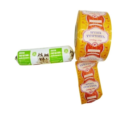 Farbflexographie-Druck Kunststoffhülsen Niedrigpreis Lebensmittelverpackungshülsen kundenspezifische Markenidentität