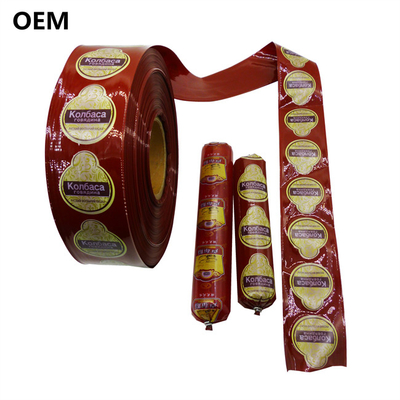 Customisierte OEM-Markenlogo-Druck-Food-Grad-PVDC-Wurstdeckel