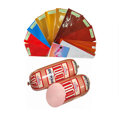 Probe kostenlos Großhandel Custom Flexographie Druck Hochbarriere Wurst Gehäuse für Fleischwurst