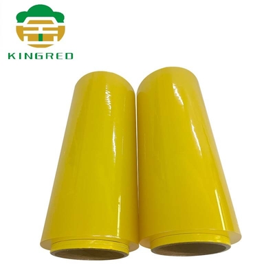 Lebensmittelqualität Transparente Farbe PVC Lebensmittelverpackungsfolie für frische Lebensmittel