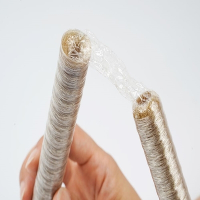 Billiges Großhandelsgeschäft mit Zellulosehülsen Wursthülsen Verpackungsmaterialien passgenaue transparente Hot Dog Verpackungsmaterialien
