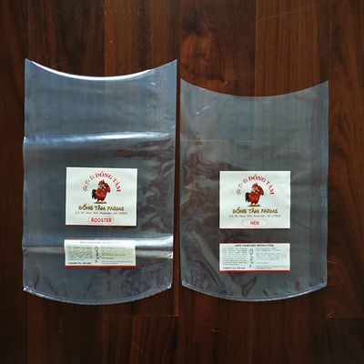 LOGO Druck von Gefrierchicken-Verpackungen mit hoher Schrumpfung
